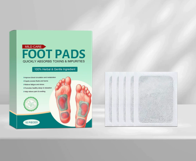 Swelief™ Anti-Swelling Detox Foot Patch | Herbal Foot Care Patches – Ginger, Bamboo Vinegar & Tourmaline Blend |  (10/20/40 Pack)